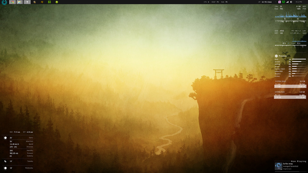 Desktop Screenshot: February 2013